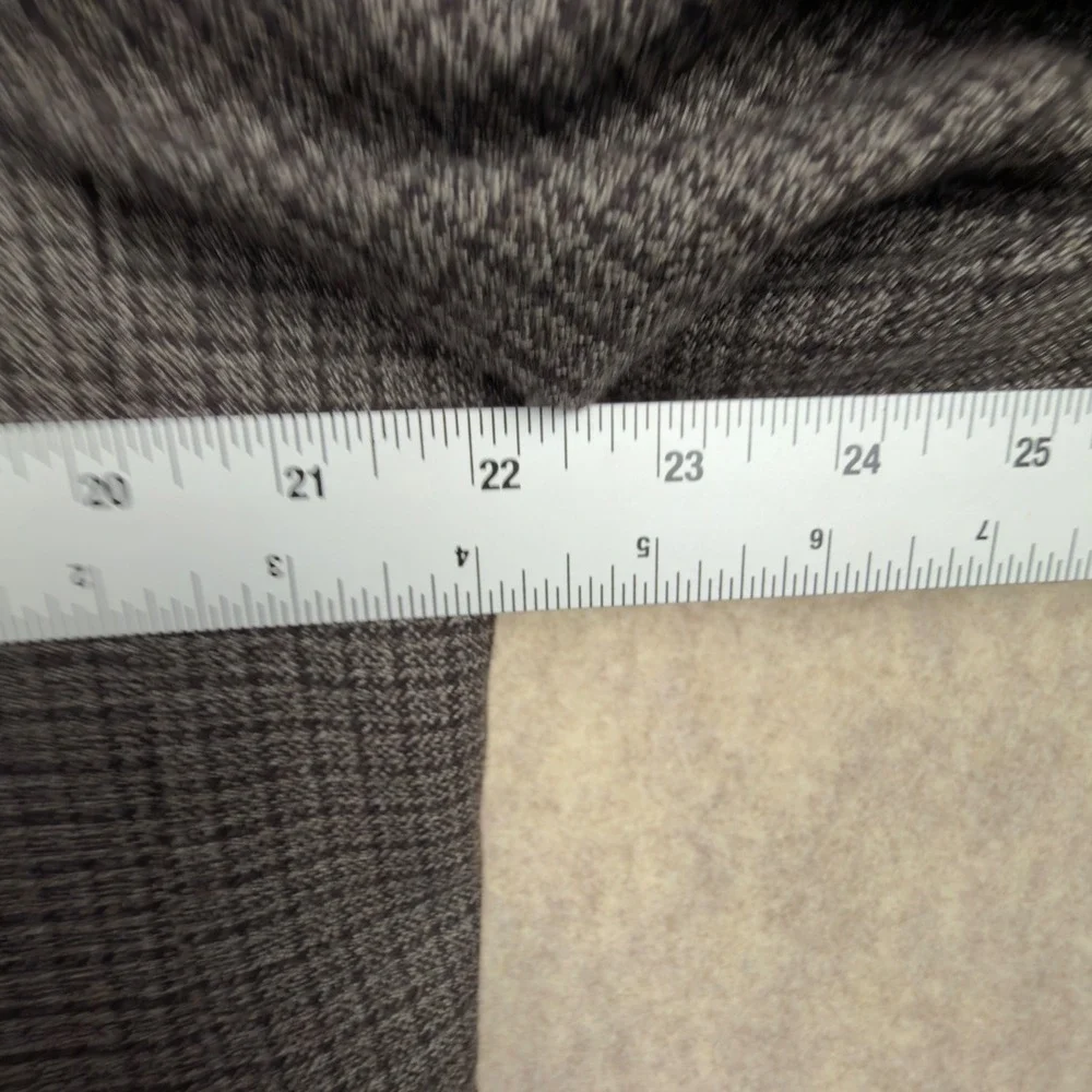 Jos. A. Bank Sport Blazer Mens 46R 100% Wool Tailored Fit Brown/Gray Micro Check